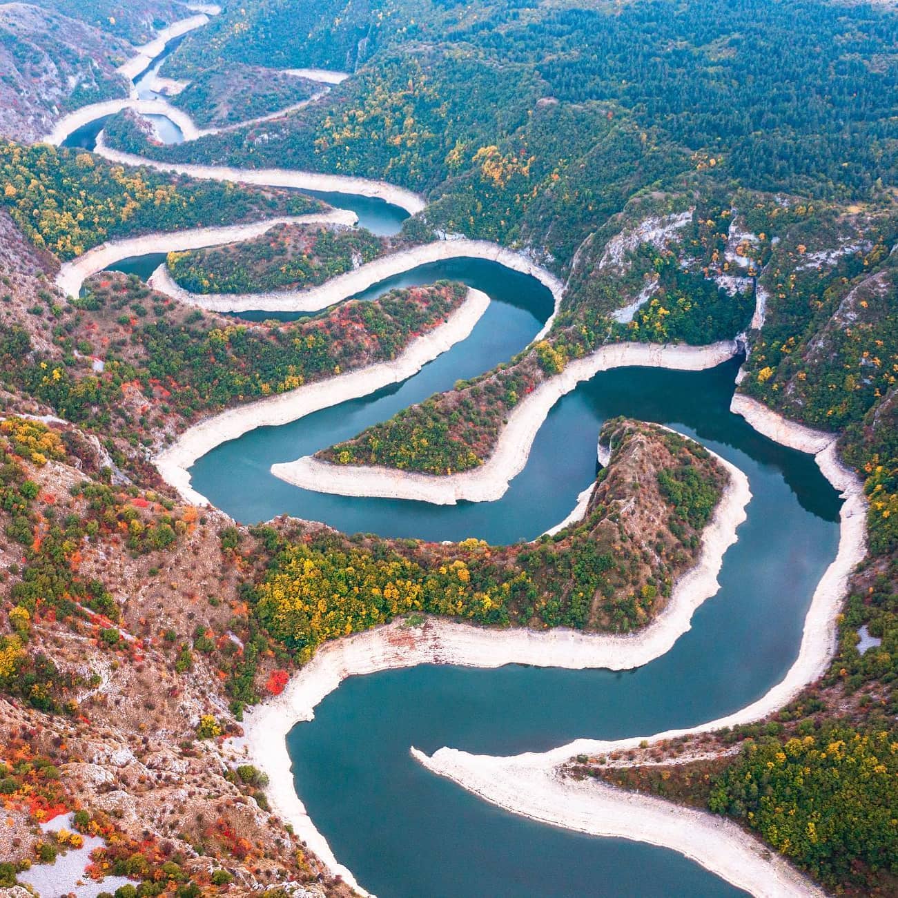 Uvac dron panorama